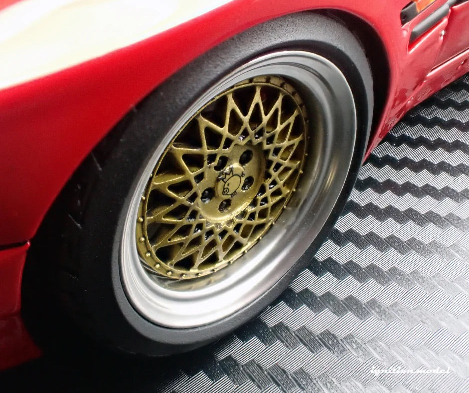 Ignition-Model BMW M3 Pandem 30 (E30) Red 1:18