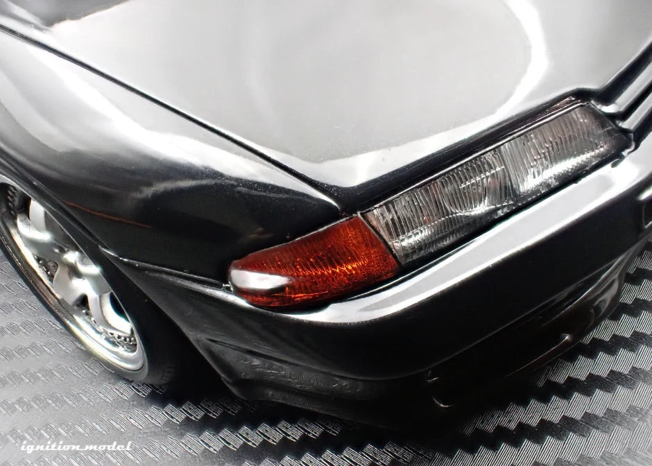Ignition-Model Nissan Skyline GT-R R32 (BN32) V-Spec II Initial D Black 1:18