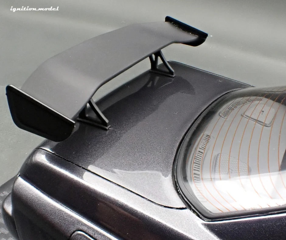 Ignition-Model Nissan Skyline GT-R R32 (BN32) V-Spec II Initial D Gun Grey Metallic 1:18