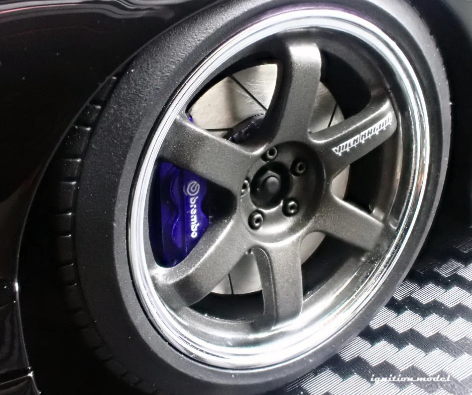 Ignition-Model Nissan 180SX Type X RPS13 Black 1:18