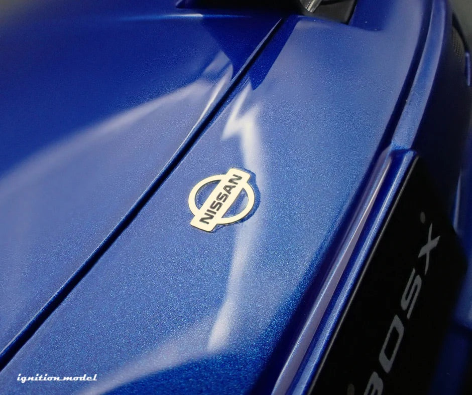 Ignition-Model Nissan 180SX Type X RPS13 Blue Metallic 1:18