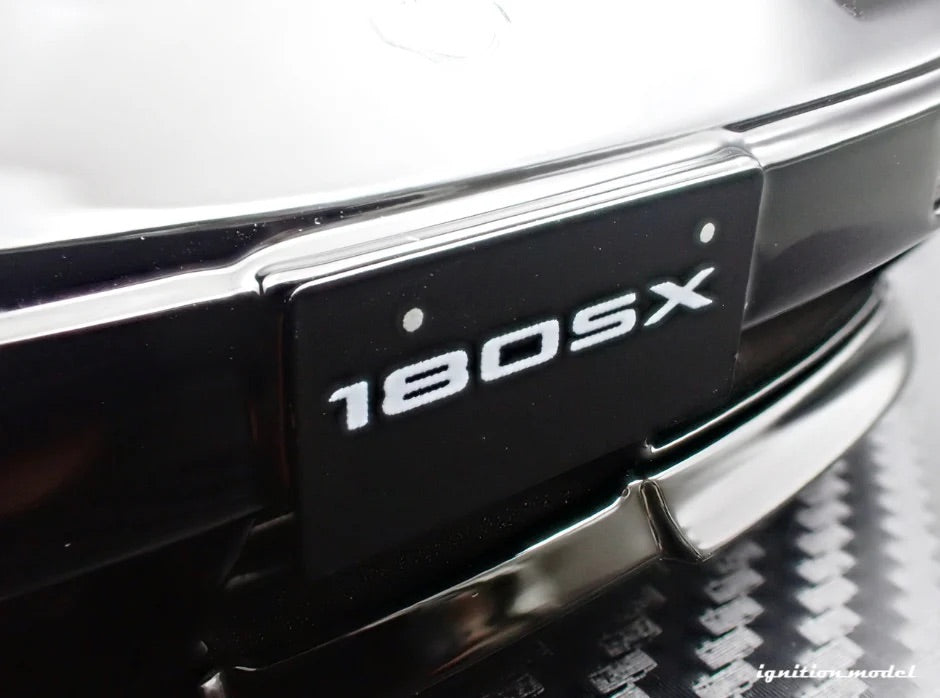 Ignition-Model Nissan 180SX Type X RPS13 Black 1:18