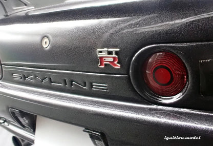 Ignition-Model Nissan Skyline GT-R R32 (BN32) V-Spec II Initial D Gun Grey Metallic 1:18