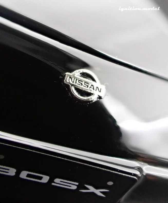 Ignition-Model Nissan 180SX Type X RPS13 Black 1:18