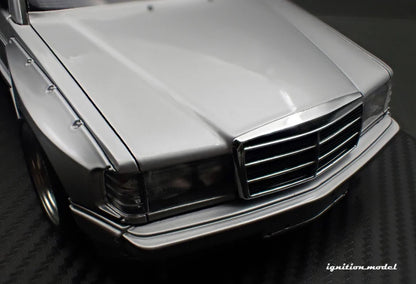 Ignition-Model Mercedes 190E Pandem Silver 1:18