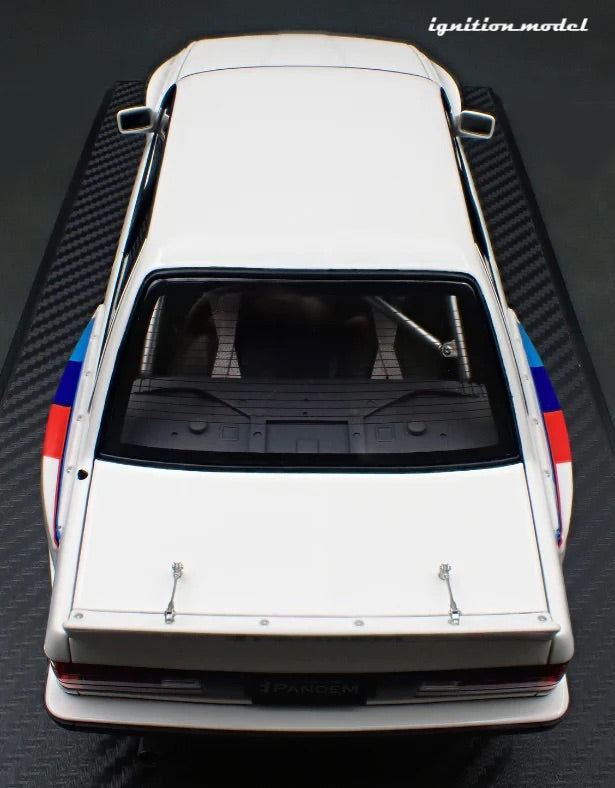 Ignition-Model BMW M3 Pandem 30 (E30) M-Design White 1:18