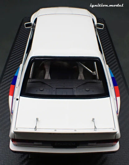 Ignition-Model BMW M3 Pandem 30 (E30) M-Design White 1:18