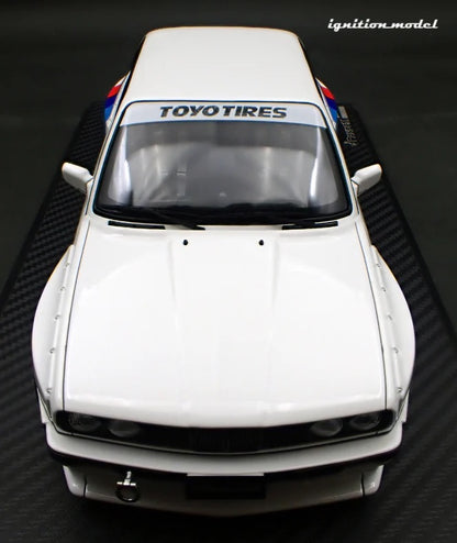 Ignition-Model BMW M3 Pandem 30 (E30) M-Design White 1:18