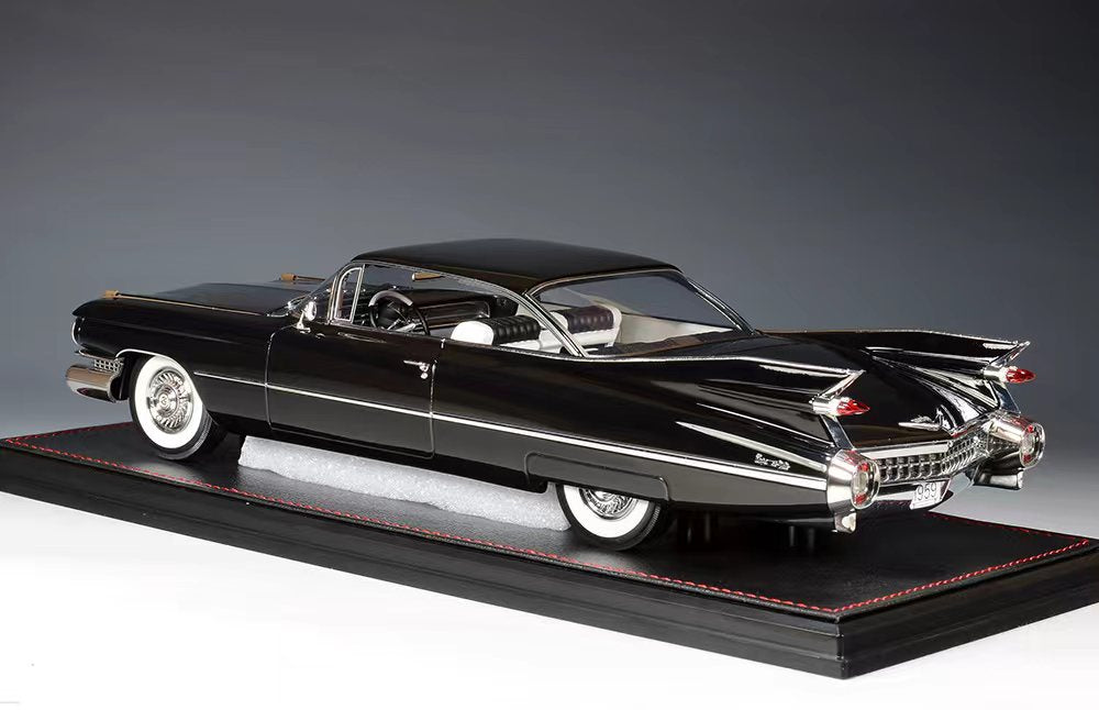 Stamp Model 1959 Cadillac Coupe DeVille Black 1:18 – STM Diecast