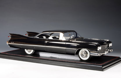 Stamp Model 1959 Cadillac Coupe DeVille Black 1:18