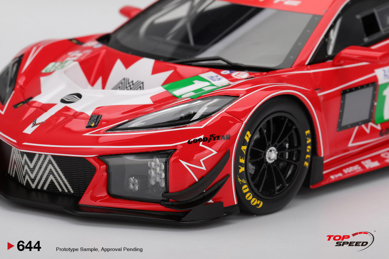 Topspeed Chevrolet Corvette C8 Z06 GT3.R #13 AWA Racing 2025 IMSA