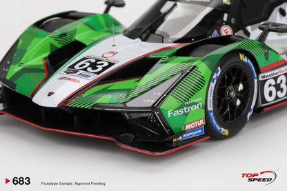 Topspeed Lamborghini SC63 #63 Automobili Lamborghini Squadra Corse 2025 IMSA Daytona 24hrs 1:18