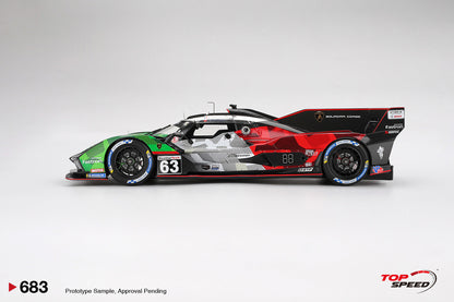 Topspeed Lamborghini SC63 #63 Automobili Lamborghini Squadra Corse 2025 IMSA Daytona 24hrs 1:18
