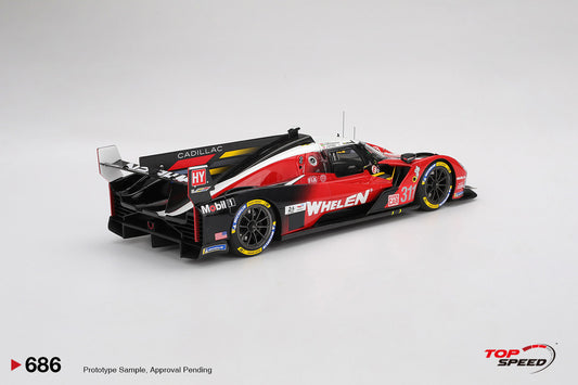 Topspeed Cadillac V-Series.R #311 Whelen Cadillac Racing 2025 IMSA Le Mans 24 Hrs 1:18