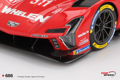 Topspeed Cadillac V-Series.R #311 Whelen Cadillac Racing 2025 IMSA Le Mans 24 Hrs 1:18