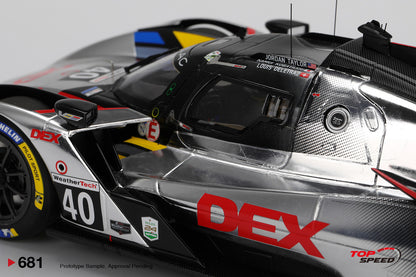 Topspeed Cadillac V-Series.R #40 Wayne Taylor Racing 2025 IMSA Daytona 24 Hrs 1:18
