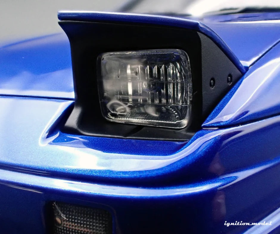 Ignition-Model Nissan 180SX Type X RPS13 Blue Metallic 1:18