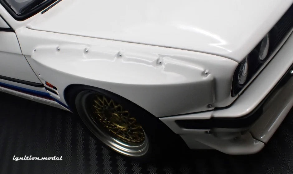 Ignition-Model BMW M3 Pandem 30 (E30) M-Design White 1:18