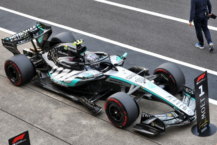 Minichamps Mercedes W17 Team Mercedes-AMG Petronas #12 Winner Japanese GP 2026 (Antonelli) 1:18