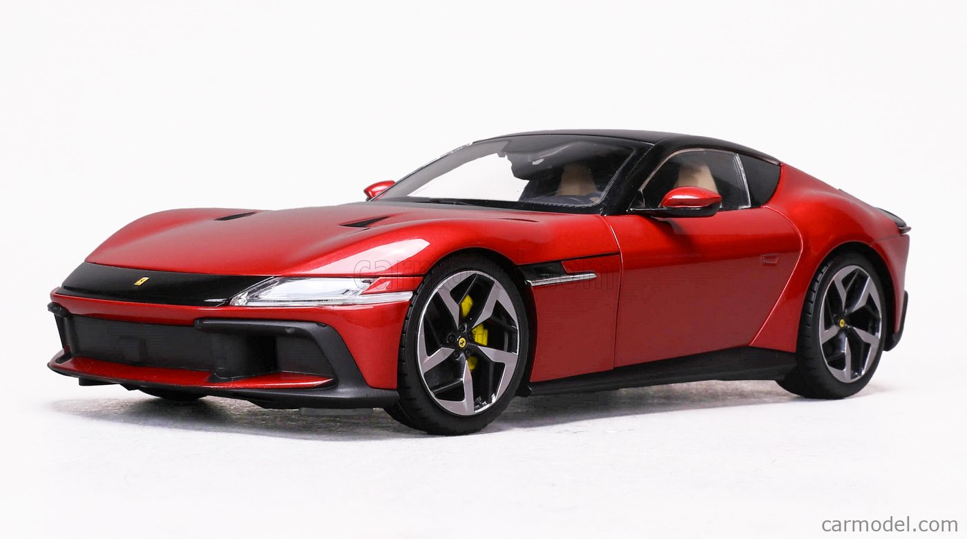 Polistil 2024 Ferrari 12Cilindri Rosso Imola(Red Metallic) High Fidelity 1:18