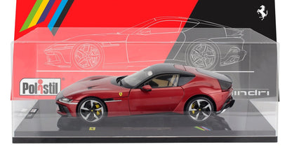 Polistil 2024 Ferrari 12Cilindri Rosso Imola (Red) High Fidelity WITH DISPLAY 1:18