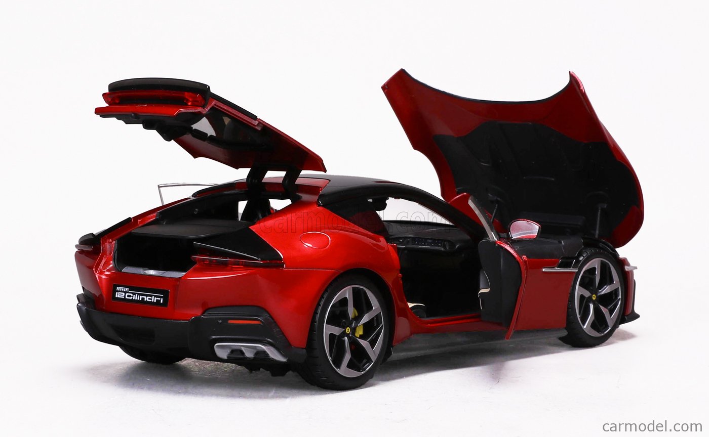 Polistil 2024 Ferrari 12Cilindri Rosso Imola(Red Metallic) High Fidelity 1:18