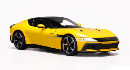 Polistil 2024 Ferrari 12Cilindri Giallo Modena (Yellow) High Fidelity WITH DISPLAY 1:18
