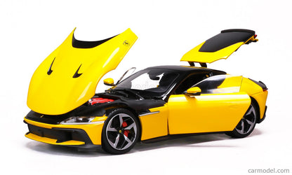 Polistil 2024 Ferrari 12Cilindri Giallo Modena (Yellow) High Fidelity 1:18