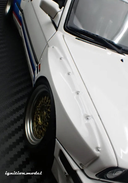 Ignition-Model BMW M3 Pandem 30 (E30) M-Design White 1:18