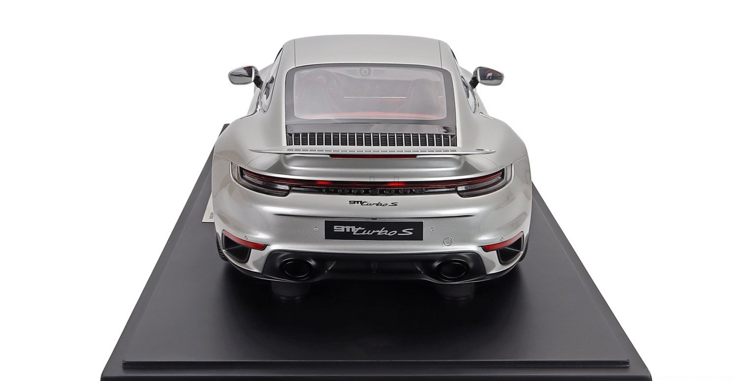 GT Spirit 2020 Porsche 911 992 Turbo S GT Silver 1:8