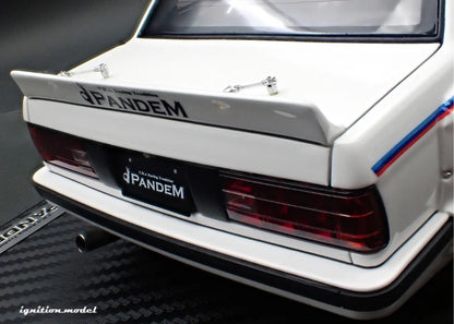 Ignition-Model BMW M3 Pandem 30 (E30) M-Design White 1:18