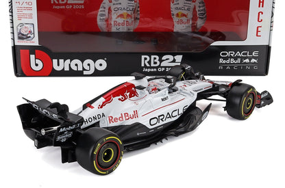 Bburago F1 RB21 Team Oracle Red Bull Racing #1 WINNER Japan GP 2025 (Verstappen) 1:18