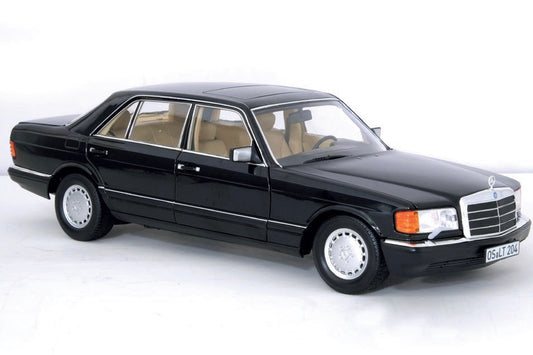 Norev 1991 Mercedes-Benz 560 SEL (W126) Black 1:18