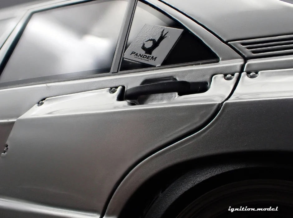 Ignition-Model Mercedes 190E Pandem Silver 1:18