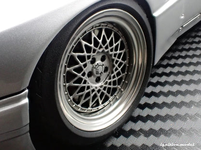 Ignition-Model Mercedes 190E Pandem Silver 1:18