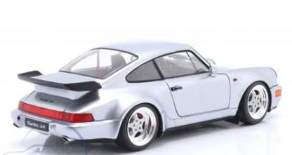 Solido 1990 Porsche 911 (964) Turbo 3.6 Polar Silver 1:18