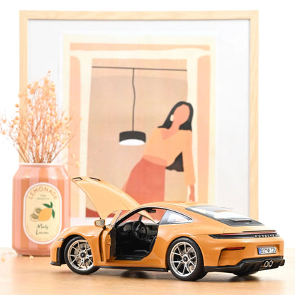 Norev 2025 Porsche 911 992.2 GT3 Touring Edition Bahama Yellow 1:18