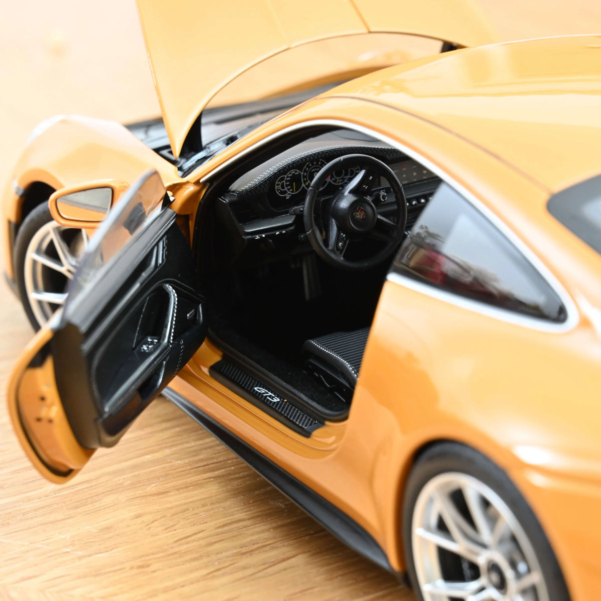 Norev 2025 Porsche 911 992.2 GT3 Touring Edition Bahama Yellow 1:18