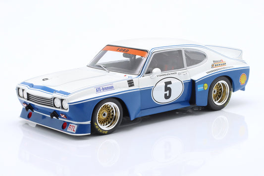 Werk83 1974 Ford Capri RS 3100 No 5 ETCC Zandvoort Blue White 1:18