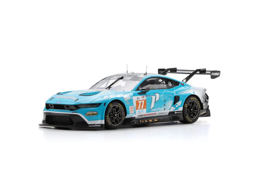 Spark Model Ford Mustang GT3 Coyote #77 Team Proton Competition 24hr Le Mans 2024 1:18