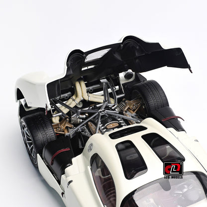 LCD Pagani Utopia Matte Pearl White 1:18
