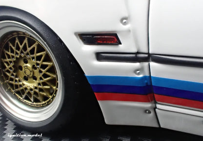 Ignition-Model BMW M3 Pandem 30 (E30) M-Design White 1:18