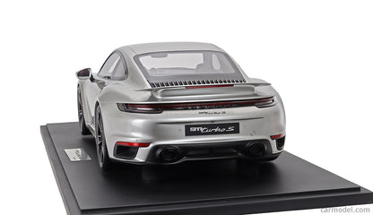 GT Spirit 2020 Porsche 911 992 Turbo S GT Silver 1:8