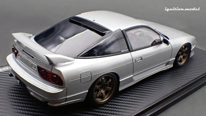 Ignition-Model Nissan 180SX Type X RPS13 Silver 1:18