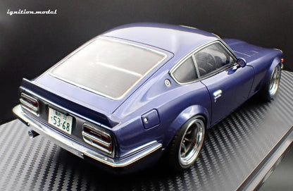 Ignition-Model Nissan Fairlady Z 'Midnight Devil's Z" Blue 1:18