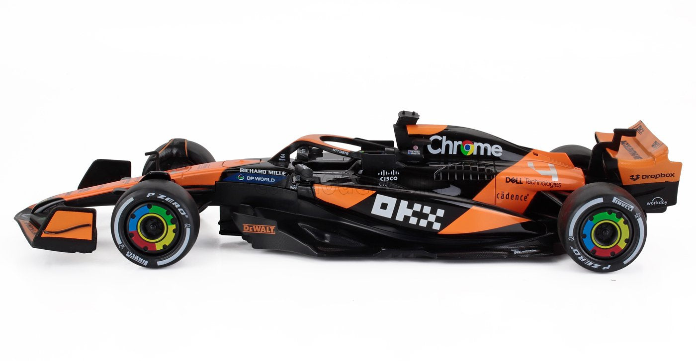 RE-EL Toys Mclaren F1 Team MCL38 Orange L. Norris First Win Miami GP 2024 1:18