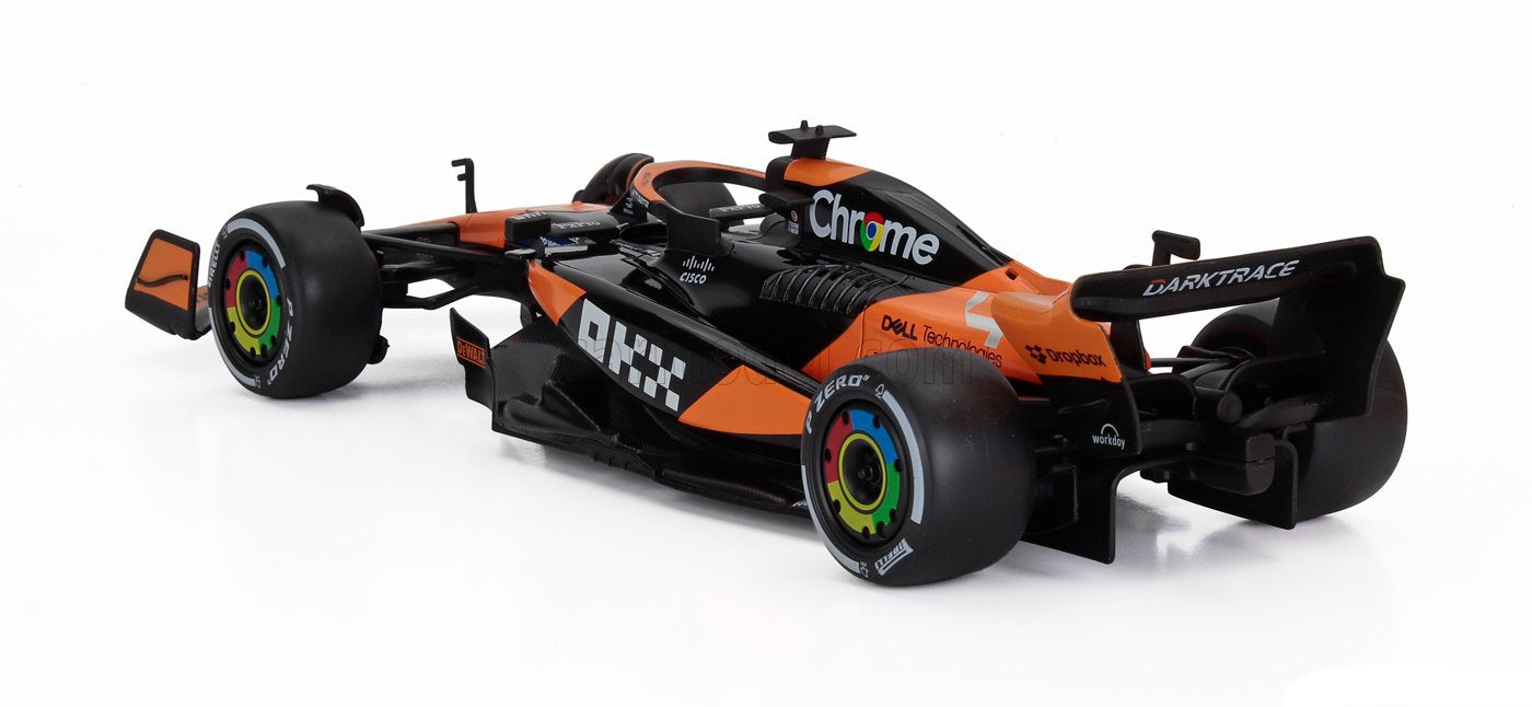 RE-EL Toys Mclaren F1 Team MCL38 Orange L. Norris First Win Miami GP 2024 1:18