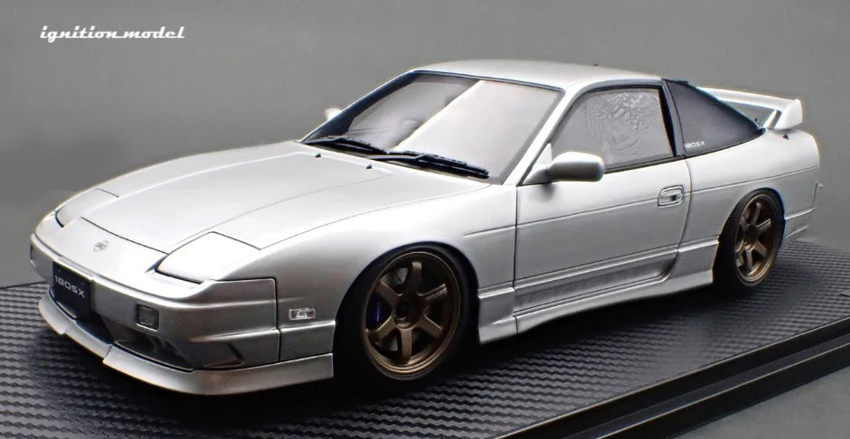Ignition-Model Nissan 180SX Type X RPS13 Silver 1:18