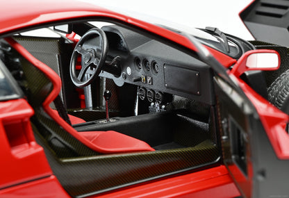 Motorhelix 1987 Ferrari F40 Rossa Corsa Red 1:18