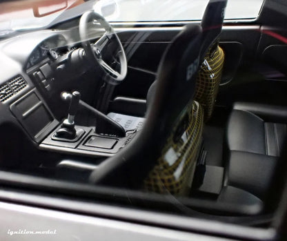 Ignition-Model Nissan 180SX Type X RPS13 Silver 1:18